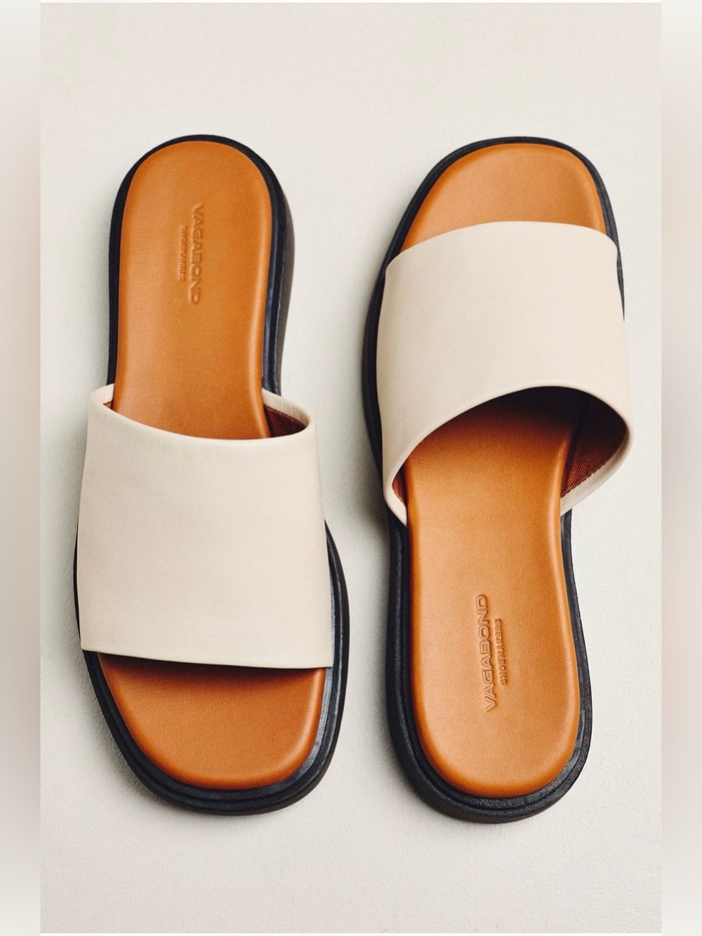 Anthropologie Vagabond Shoemakers Connie Slide Sandals
